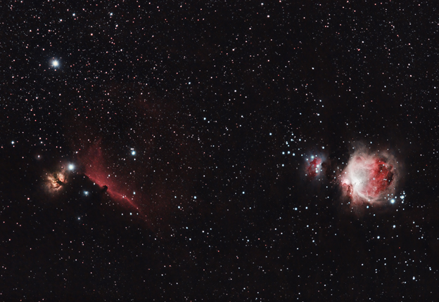 IC434 und M42